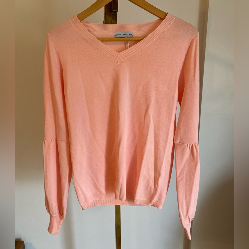 NWT: Pink Thread Knit Top from Rachel Parcell (RP) Everyday Shop